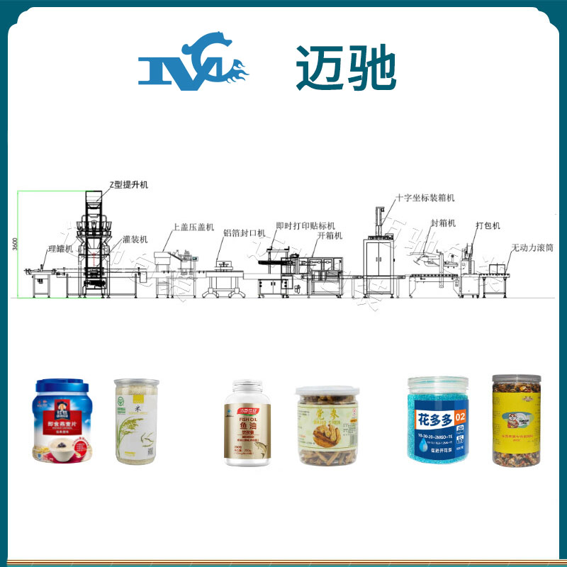 顆粒灌裝流水線